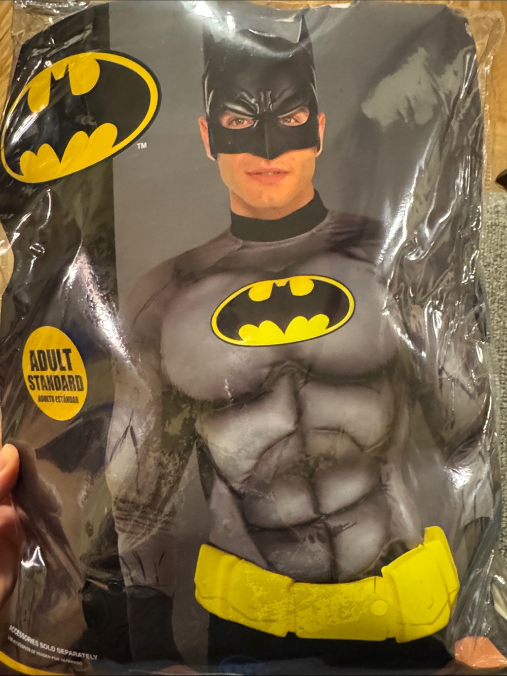 Batman Adult Halloween Costume top